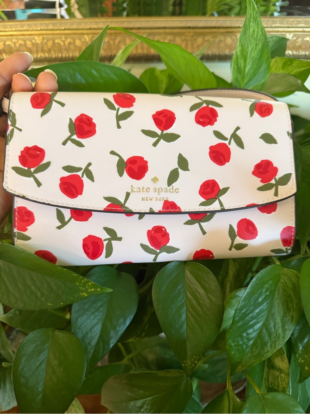 Kate Spade Dana Rose Flowers Crossbody